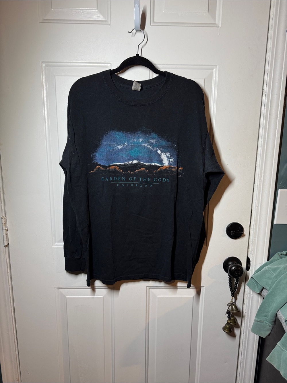 Gildan Black Heavy Cotton Long Sleeve Shirt